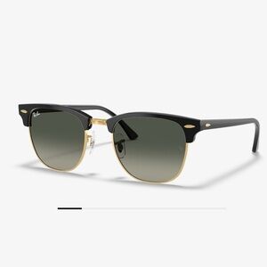 Ray-Ban Black and Gold Sunglasses